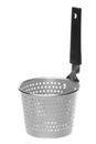 Stainless Steel Noodle Strainer Isolated