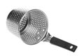 Stainless Steel Noodle Strainer Isolated