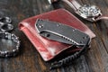 Stainless steel pocketknife