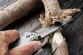 Stainless steel pocketknife