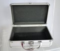 Stainless steel protective travel case for important items and documents