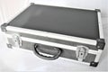 Stainless steel protective travel case for important items and documents