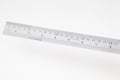 Stainless steel ruler with inches and centimeters