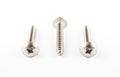 Stainless Steel Screws, Isolated