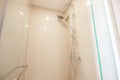 Stainless steel shower in toilet