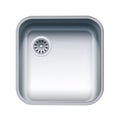 Stainless Steel Sink Royalty Free Stock Photo