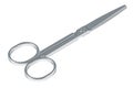 Stainless Steel Surgical Medical Scissors, 3D rendering