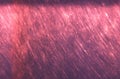 Stainless steel texture. magenta metal seamless Scratched texture. Royalty Free Stock Photo