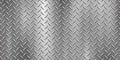 Stainless steel texture metallic, silver foil texture, shiny and metal steel gradient template, diamond pattern metal sheet Royalty Free Stock Photo