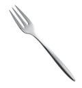 Stainless steel three tines pastry fork Royalty Free Stock Photo