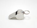Stainless steel whistle blower without necklace