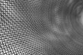 Stainless woven wire mesh by roll Royalty Free Stock Photo