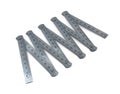 Stainlessl folding ruler Royalty Free Stock Photo