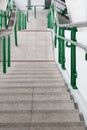 Stair at Bangkok sky train station Royalty Free Stock Photo