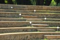 stair case of pavilion an open air theatre Royalty Free Stock Photo