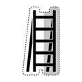 Stair construction tool isolated icon