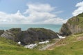 Stair Hole rock formation near Lulworth Cove