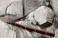 Stair,Seoraksan National Park Royalty Free Stock Photo