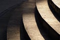 Stair with The shadow of the sun Royalty Free Stock Photo
