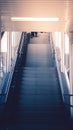 Stair to MRT train jakarta Royalty Free Stock Photo