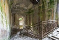 Abandoned villa P with a beautiful staircase ..