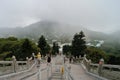 Staircase of Big Buddh Statue