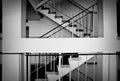 Staircase in a block of flats Royalty Free Stock Photo