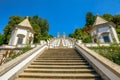 Staircase of Bom Jesus do Monte Royalty Free Stock Photo