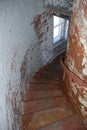 Staircase in Breakwaters Lighthouse, Lewes, Delaware Royalty Free Stock Photo