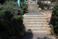 Staircase in a city park in Israel