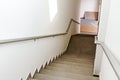 Staircase is going down Royalty Free Stock Photo