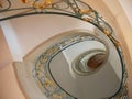 Staircase in the Hackesche Hofe in Berlin Capital city of Germany Royalty Free Stock Photo