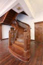 Staircase in a historic building Royalty Free Stock Photo