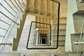 The staircase in the house. Royalty Free Stock Photo