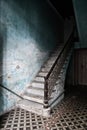 Staircase in a house in Old Havana Royalty Free Stock Photo