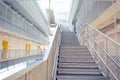 Staircase in modern building. Royalty Free Stock Photo