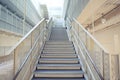 Staircase in modern building. Royalty Free Stock Photo