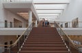 Staircase at the museum ludwig, cologne, germany