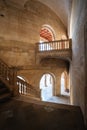 Staircase at Palace of Charles V at Alhambra - Granada, Andalusia, Spain Royalty Free Stock Photo