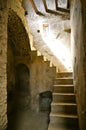 Staircase in Pompeii, Italy