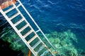 The staircase for the reef Royalty Free Stock Photo