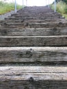 Staircase at Richmond Beach in Washington State