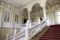 Staircase in Rund?le palace, Latvia Royalty Free Stock Photo