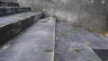 Staircase stone outdoor, cement background