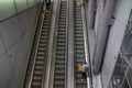 Staircase Subway De Pijp At Amsterdam The Netherlands 16-7-2020 Royalty Free Stock Photo