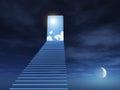 Staircase to heaven Royalty Free Stock Photo