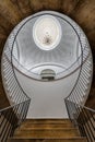 Staircase under cupola Royalty Free Stock Photo