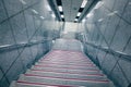 Staircase in underground passage Royalty Free Stock Photo