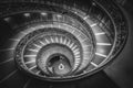 Staircase in Vatican Museums, Vatican, Rome, Italy Royalty Free Stock Photo