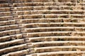 Stairs of Amphitheater in the ancient Roman city in Jerash, Jordan Royalty Free Stock Photo